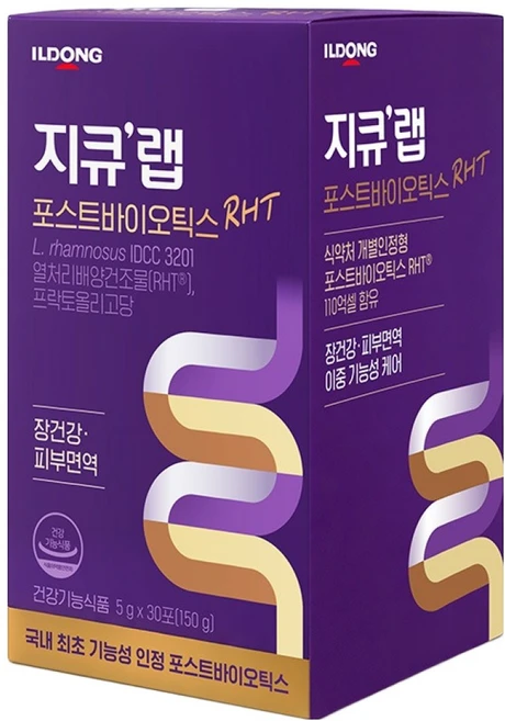 지큐랩 포스트바이오틱스 알에이치티 30p, 150g, 1개 - 쿠팡