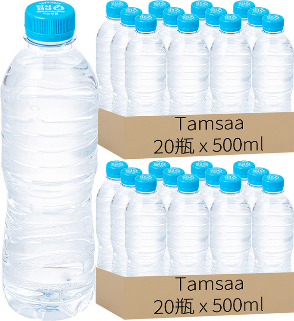 Tamsaa 礦泉水, 500ml, 40瓶