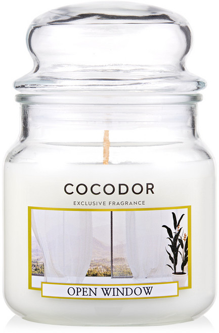 코코도르 미디움자 캔들, 오픈윈도우, 340g, 1개