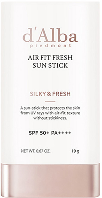 [비건뷰티] 달바 에어 핏 프레쉬 선스틱 SPF50+ PA++++, 19g, 1개