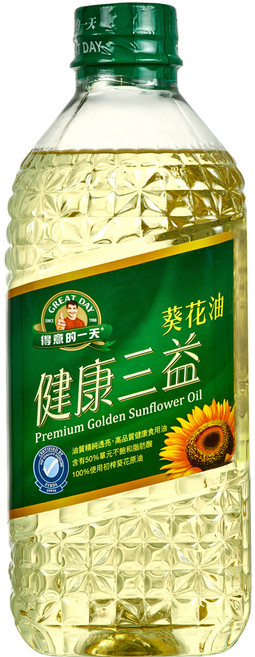 得意的一天 三益葵花油, 1.58L, 1瓶
