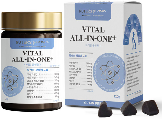 누터스가든 강아지 바이탈 영양제, 120g, 면역/항산화, 1개