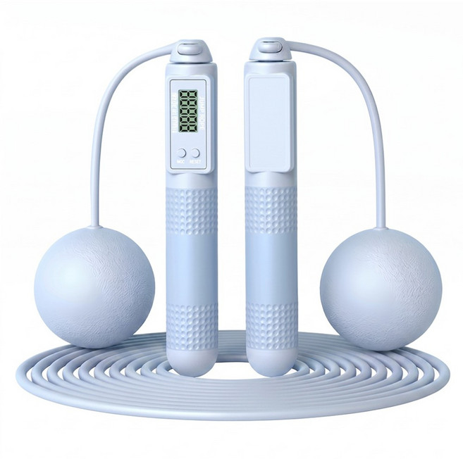 MICHAEL FITNESS 麥克健身 智能跳繩2用款, 藍色, 1組