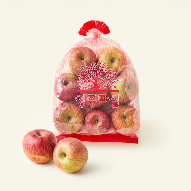 영주마실 못난이 사과 소과 8~10개입, 1.5kg, 1개