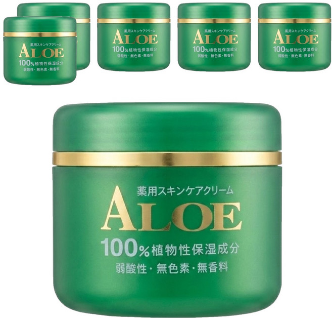 JunLove ALOE 蘆薈護膚霜, 200g, 6罐