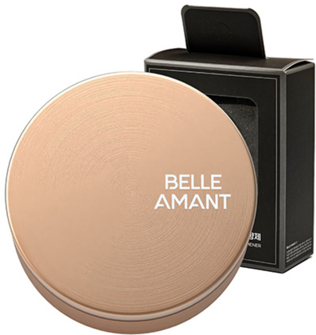 벨르아망 시그니쳐 차량용 방향제 로즈골드, 1개, 블랙체리