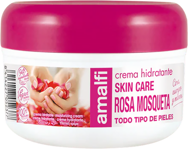 amalfi 玫瑰果油嫩白淨透緊緻霜, 200ml, 1罐