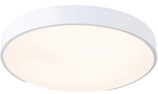 北歐簡約臥室吸頂燈 LED52W, 白色