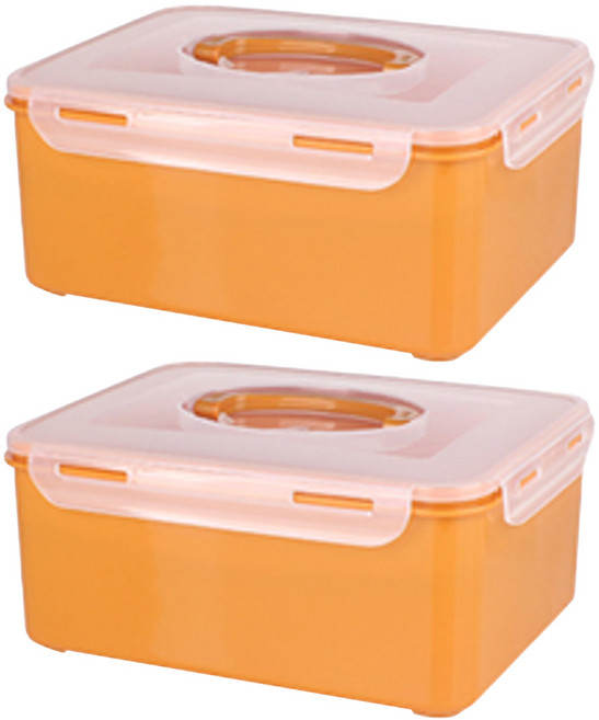 Nanu Dam 泡菜保鮮盒 Set, 4.1L, 2個