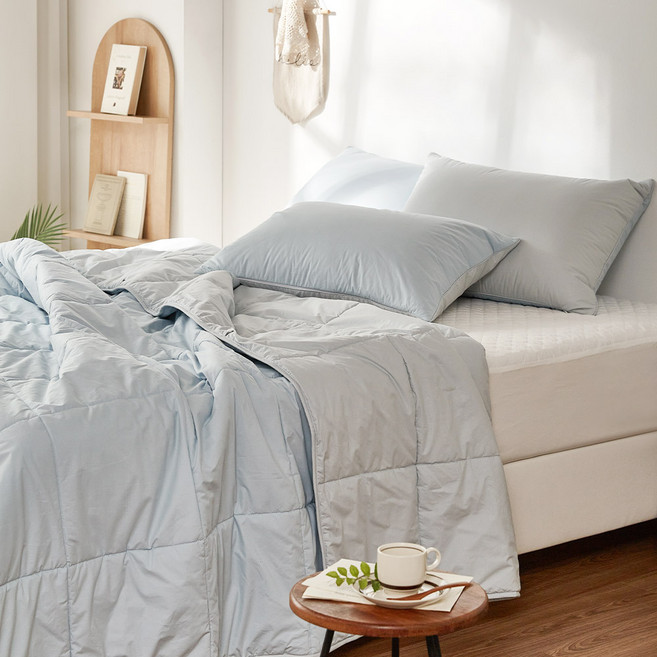 라뽐므 투월런 양모 40수 이불, 포시즌즈 블루