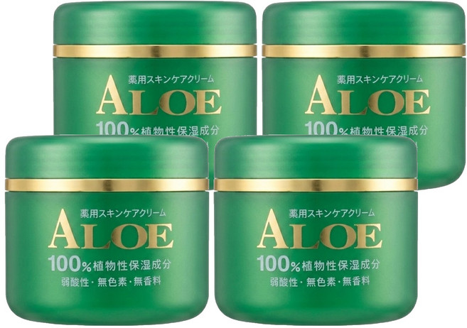 JunLove ALOE 蘆薈護膚霜, 200g, 4罐