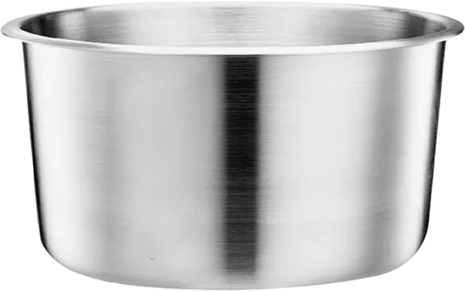 MiyAco 米雅可 品味316內鍋 10人份 MY-A04N220, 22cm, 銀色 + 黑色, 1個