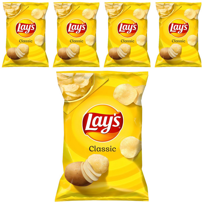 레이즈 클래식 감자칩, 184.2g, 5개