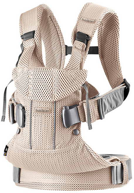 베이비뵨 베이비 캐리어 원 에어 3D 메쉬, 페어리 핑크