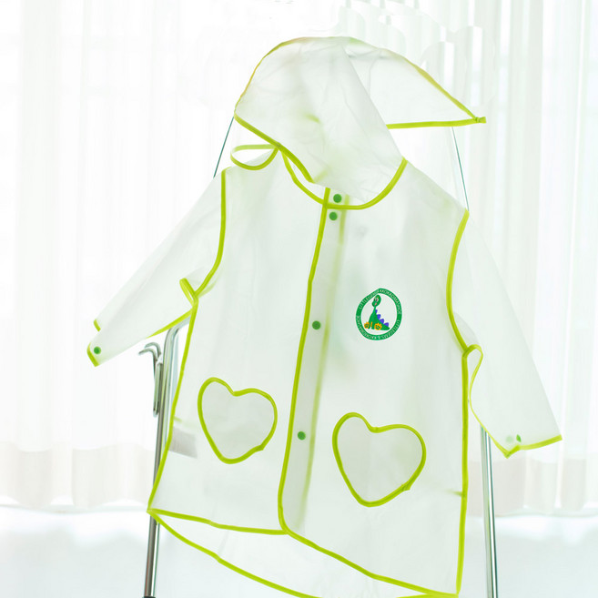 아동용 반투명 공룡 레인코트 KD34