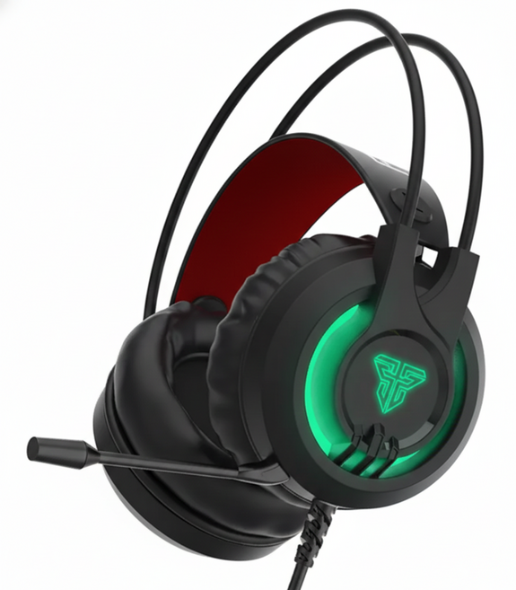 FANTECH RGB立體聲電競耳機 50mm大單體 優質降噪麥克風 USB接頭, HG20, RGB 多色光圈