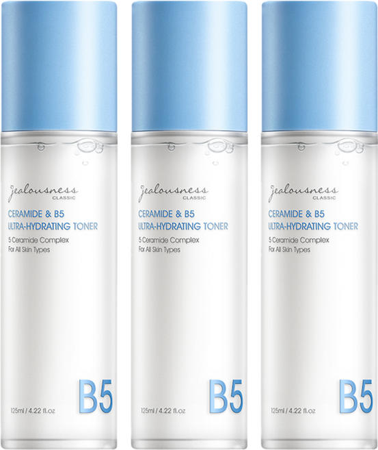 jealousness 婕洛妮絲 神經醯胺B5保濕化妝水, 125ml, 3個