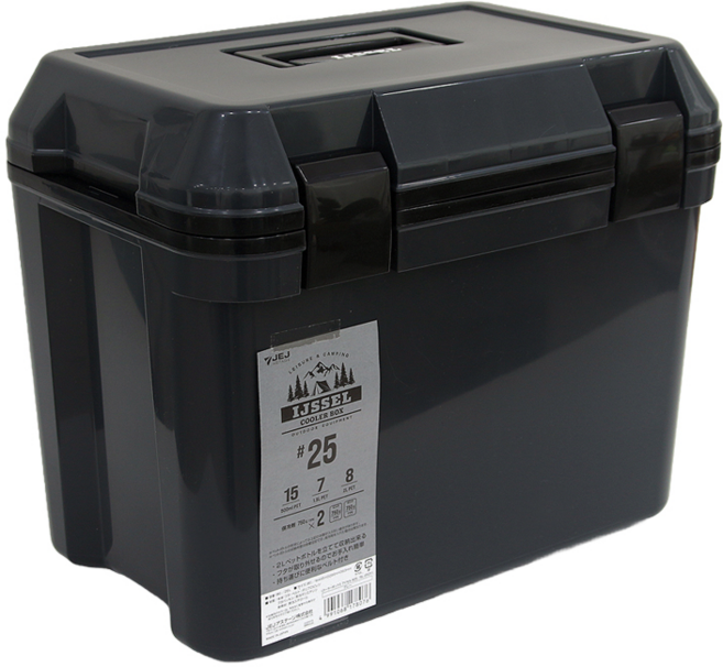 제이제이아스테이지 라스 아이스박스, 다크그레이, 25L