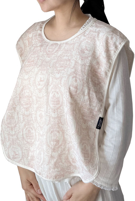 쉐리네뜨 엄마턱받이 수유 앞치마 트림패드, 살몽드, 1개, 1개입