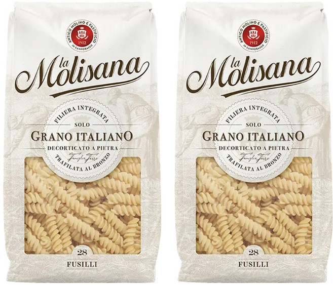 몰리자나 푸실리 파스타, 500g, 2개