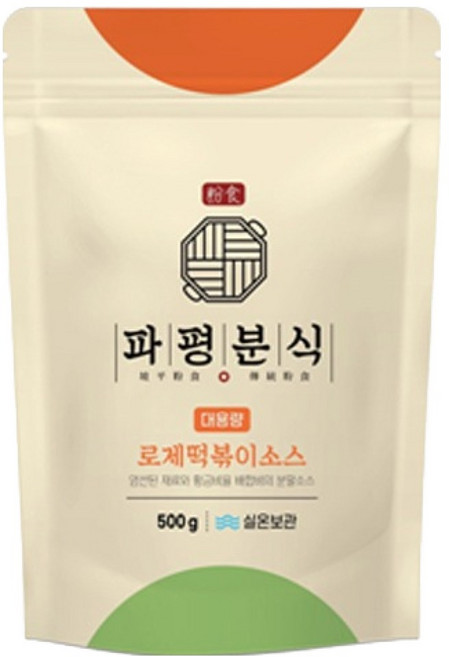 파평분식 떡볶이소스 분말 가루 로제맛, 500g, 1개