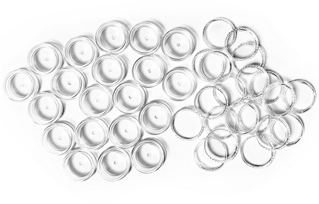 다크니스 크림 공용기 5g, 투명, 20개