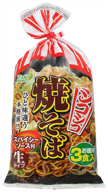 Taka mori 高森 日式炒麵3件組 474g, 3入