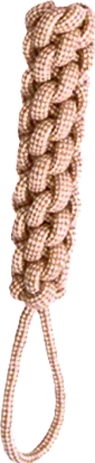 Little poppet 小小毛孩 寵物棉麻耐咬繩結玩具 260g, 玉米棒, 1個