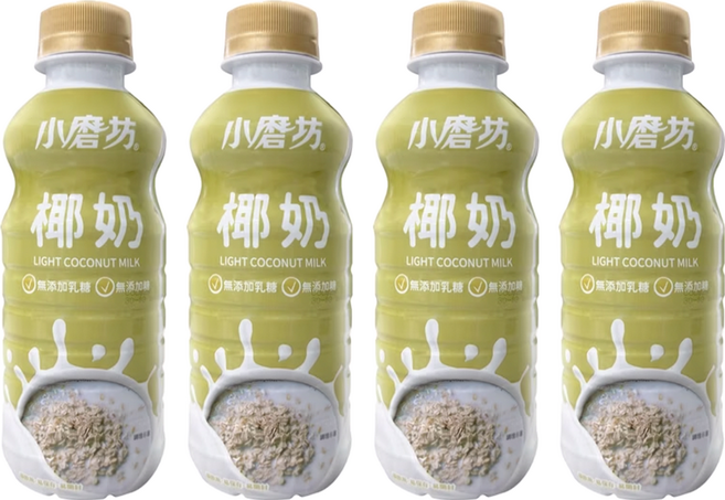 小磨坊 椰奶, 250ml, 4瓶