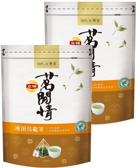 Lipton 立頓 茗閒情 凍頂烏龍茶, 2.8g, 36包, 2袋