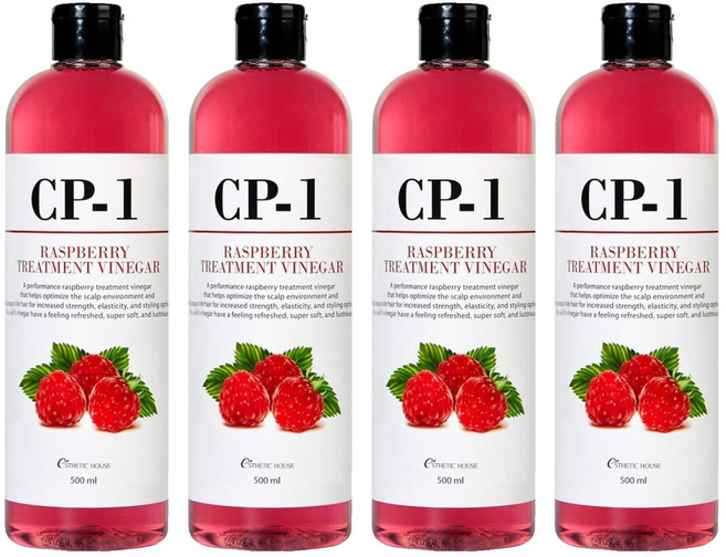 覆盆莓護髮醋, 500ml, 4個