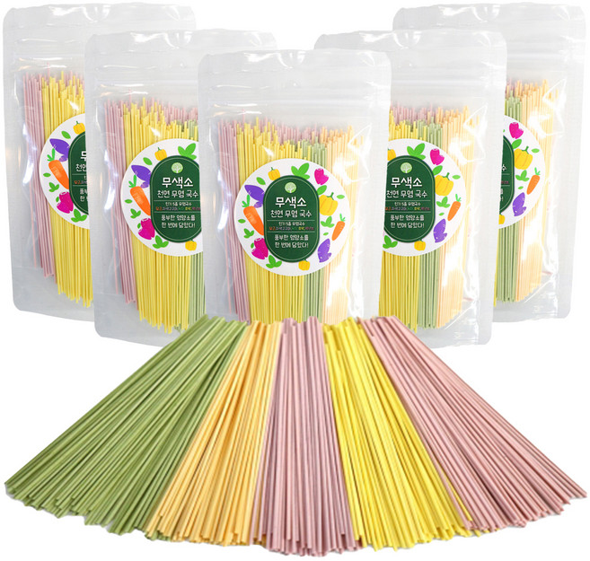 앵무새 간식 5종믹스 국수, 50g, 5개