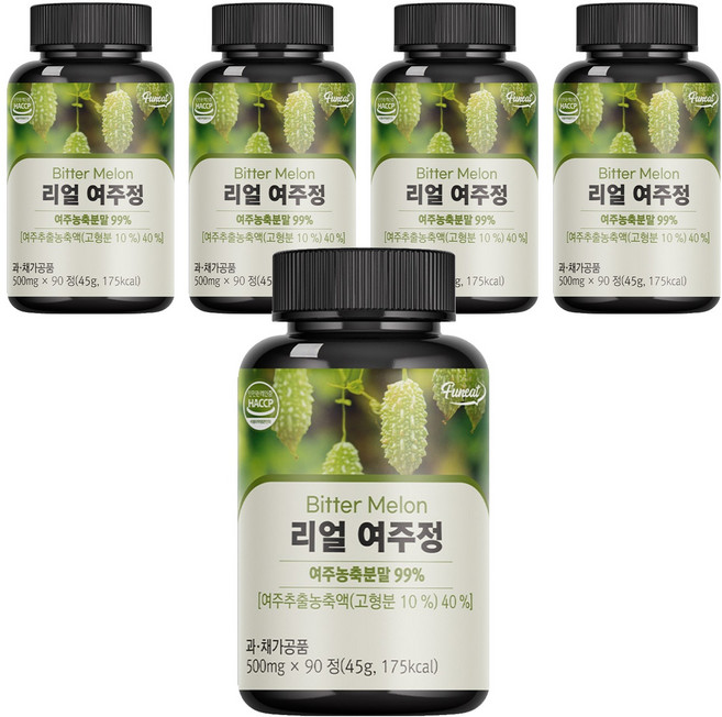 Funeat 苦瓜錠 500mg, 90顆, 5罐