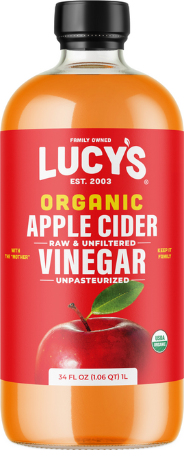 LUCYS 유기농 사과식초, 1L, 1개