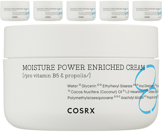 코스알엑스 하이드리움 모이스처 파워 인리치드 크림, 50ml, 6개