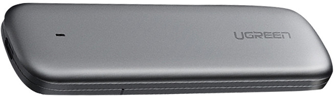 UGREEN 綠聯 Type-C USB3.1 M.2硬碟外接盒 10Gb NVMe飛速版 122 x 40 x 12mm, CM238, 1個