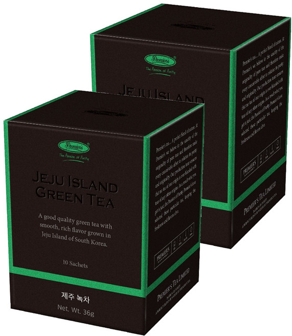 프리미어스티 제주 녹차, 2.5g, 10개입, 2개