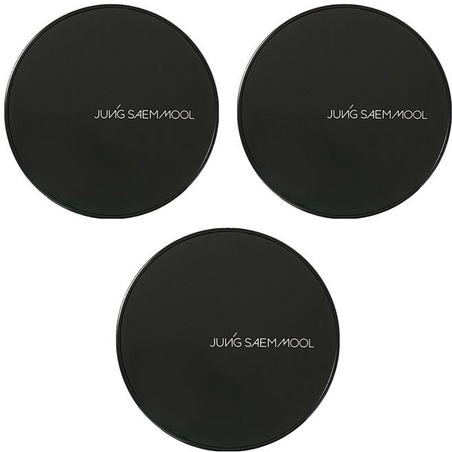 정샘물 에센셜 스킨 누더 롱웨어 쿠션 14g + 리필 14g 세트, 엔라이트, 3세트