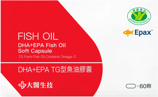 大醫生技 DHA + EPA TG型魚油膠囊