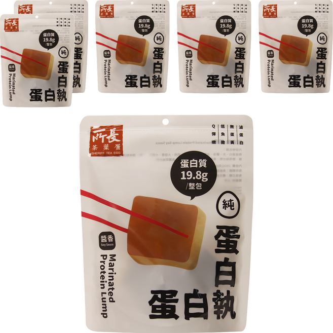 所長茶葉蛋 醬香蛋白執 6入, 150g, 6包