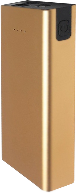 MCK 科技 鋁合金行動電源 6300mAh USB, MCK-9527, 金屬金
