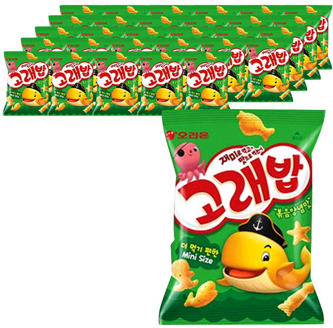 ORION 好麗友 鯨魚王脆餅 炒醬風味, 20g, 40包