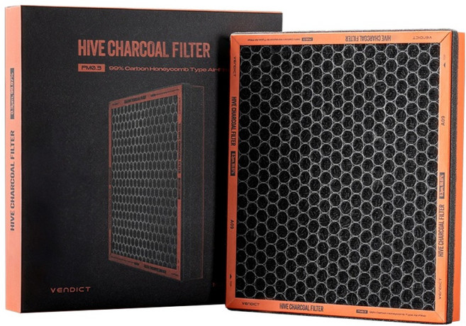 벤딕트 프리미엄 PM0.3 미세먼지 활성탄 자동차 에어컨 필터 하이브, A-15, 1개