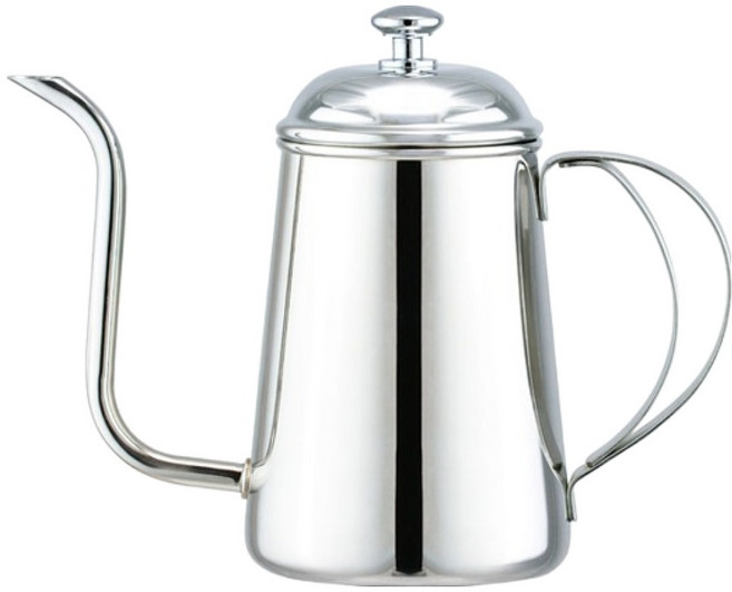 Pearl Horse 寶馬 高型細口茶壺 18-8不鏽鋼, 壺身 + 壺蓋, 500ml, 1個