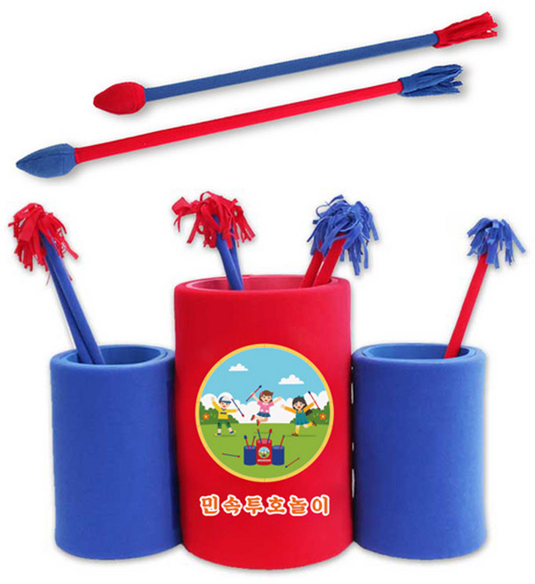 자이언트 투호놀이 세트, 혼합색상, 1세트