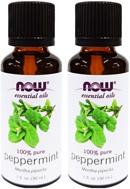 NOW Foods 胡椒薄荷精油, 30ml, 2瓶