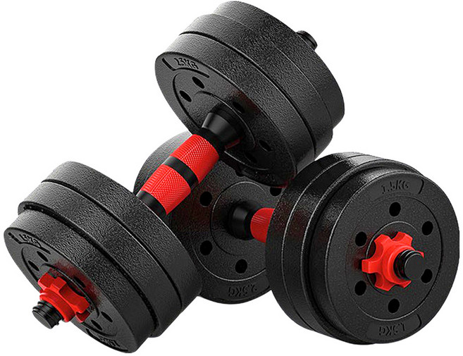 벨리카 조립식 무게조절 덤벨 세트 WD-01, 20kg, 1세트