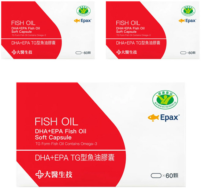 大醫生技 DHA + EPA TG型魚油膠囊