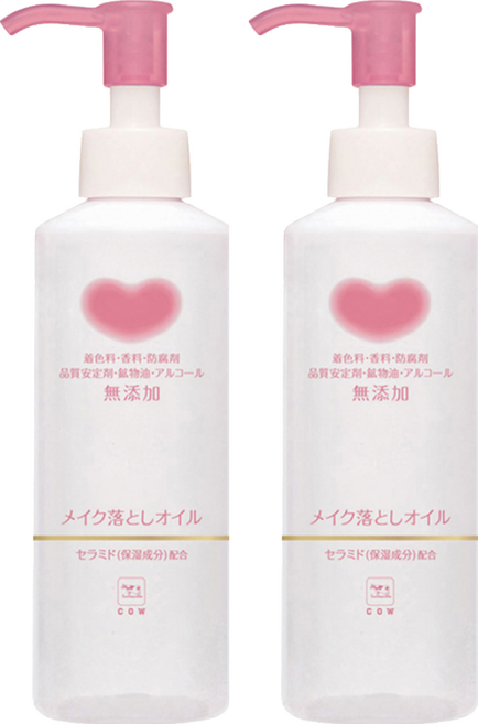 COW STYLE 牛乳石鹼 無添加卸妝油, 150ml, 2瓶