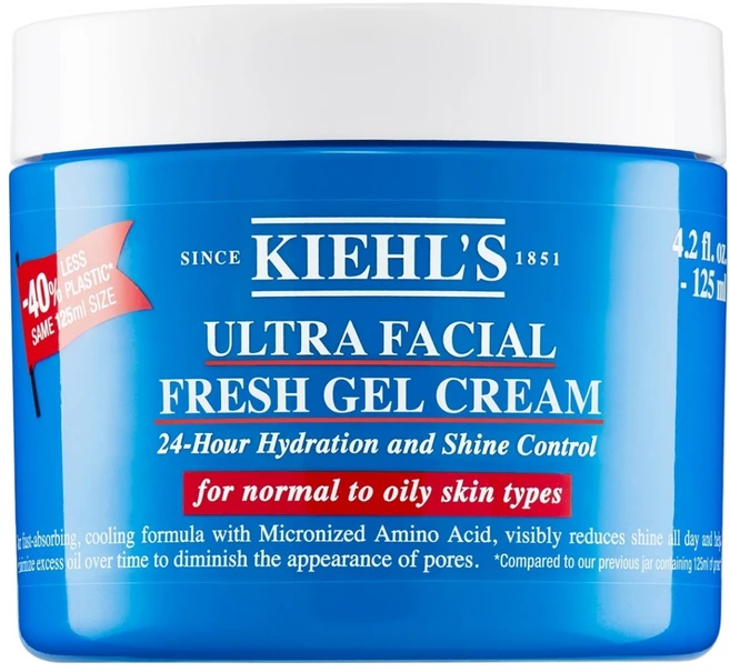 키엘 울트라 훼이셜 오일 프리 젤 크림, 1개, 125ml - 쿠팡